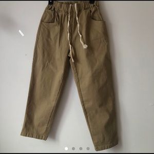 3.3 FIELD TRIP KHAKI COTTON PANTS